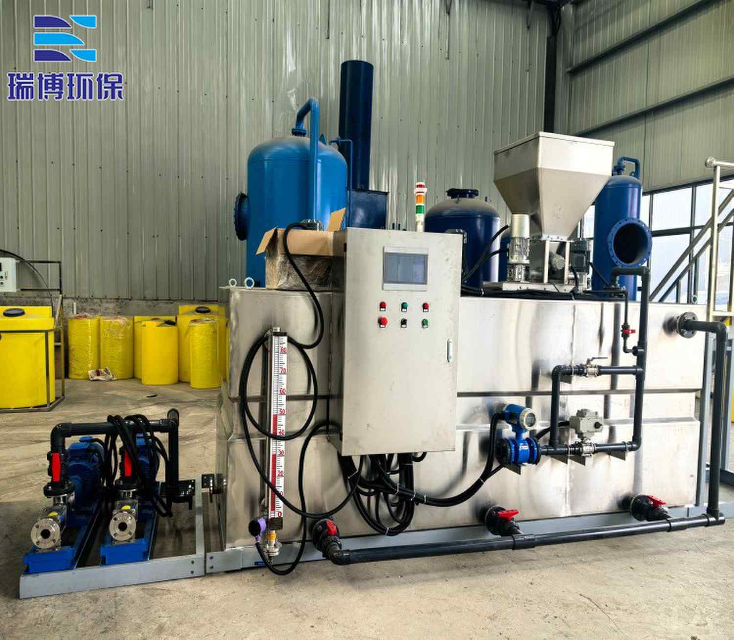 絮凝劑自動加藥裝置